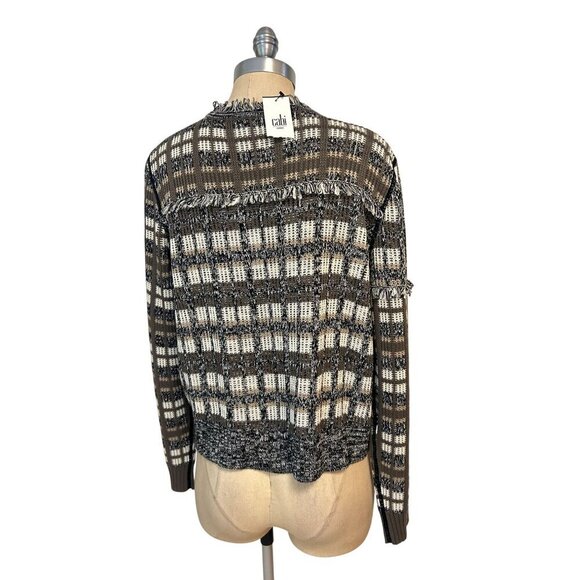 NWT Cabi Classic Cardigan 4097 100% Cotton Sweater Size Large - Picture 4 of 6
